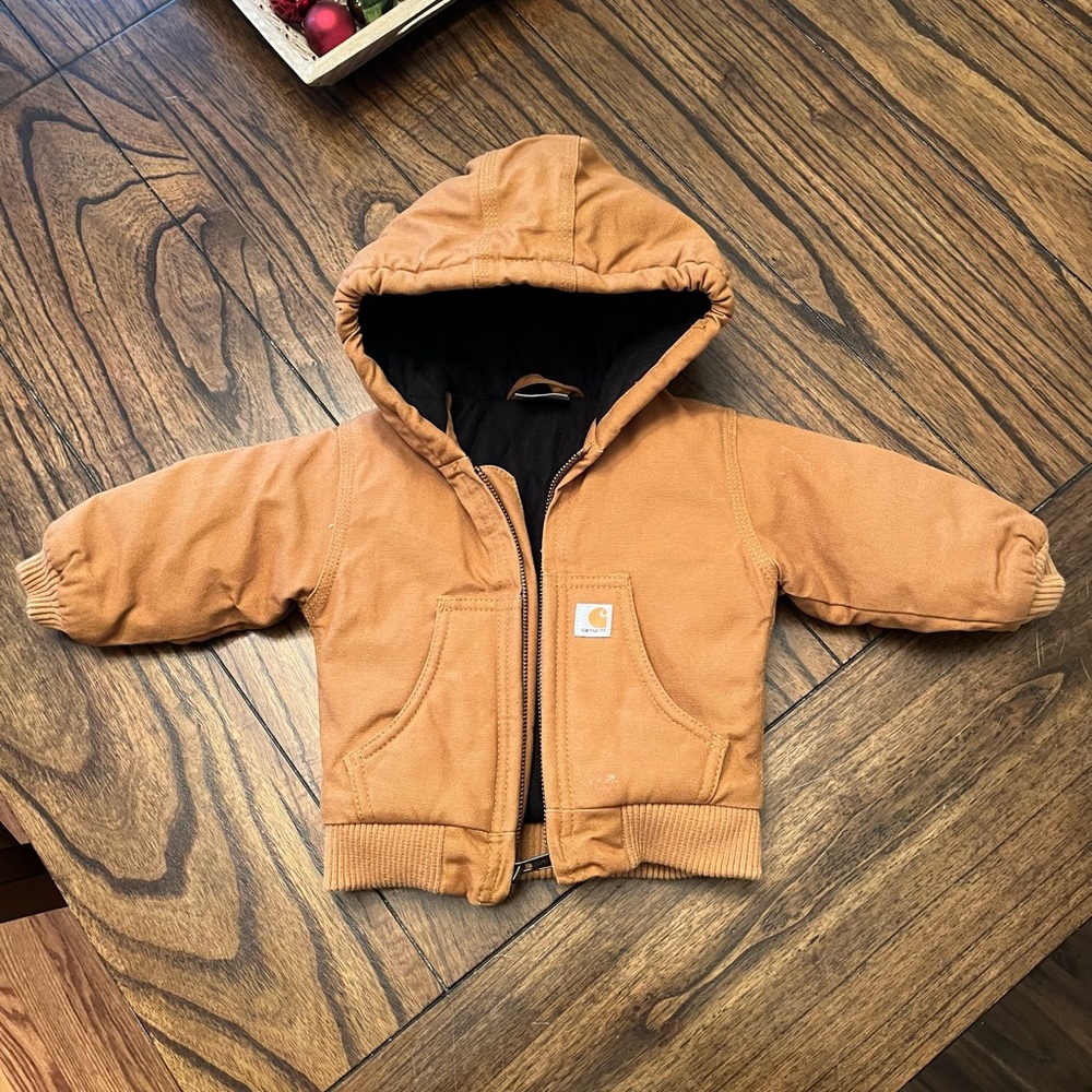 Boys 6 mo carhartt coat
